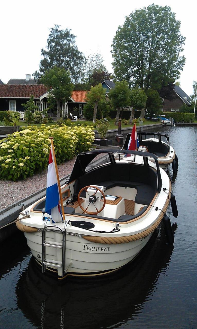 D'Oude Herbergh, Vakantiehuizen Aan Het Water Terherne Zewnętrze zdjęcie